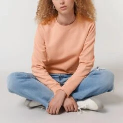 Unisex Sweatshirt Aus Bio-Baumwolle - Fraiche Peche 13 Unisex Sweatshirt Aus Bio-Baumwolle - Fraiche Peche -MELA Geschaft veganer Unisex Sweater FairFashion U823 101 1280x1280