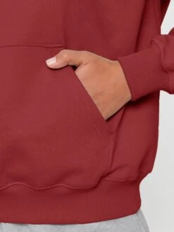Oversized Unisex Heavy Hoodie Aus Bio-Baumwolle - Red Earth 17 Oversized Unisex Heavy Hoodie Aus Bio-Baumwolle - Red Earth -MELA Geschaft veganer kapuzen sweater bauchtasche U797 086 1280x1280