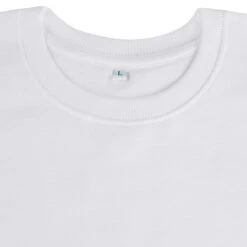 Unisex Sweatshirt Aus Biobaumwolle - White 7 Unisex Sweatshirt Aus Biobaumwolle - White -MELA Geschaft weisser bio pullover rundhalsausschnitt EP62 WH 1280x1280